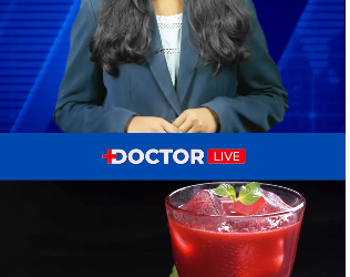 Drinking Beetroot Juice